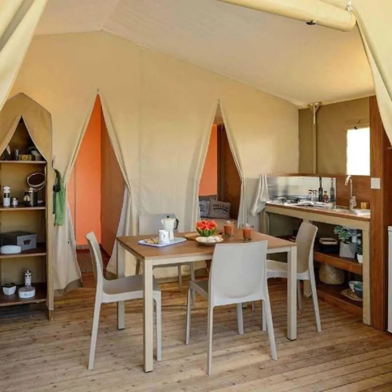 Campsite Camping 3 Etoiles - Piscine - Ccafbbc Huelgoat